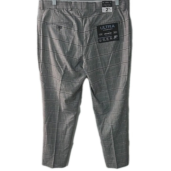 J Ferrar Gray Black Slim Fit Blazer Size 42R And Slim Fit Pants Size 34 NWT - Picture 11 of 13